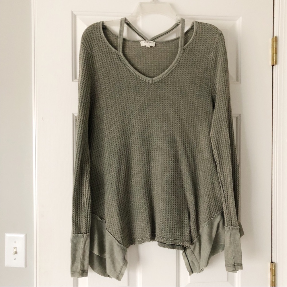 Free People style flowy top